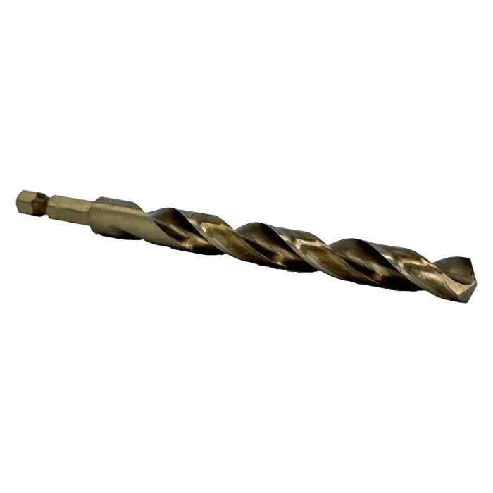 25/64" Cobalt Quick Change Hex Shank Drill Bit - High Performance & Durable Cutting Tool | Drill America - Bayou Tool