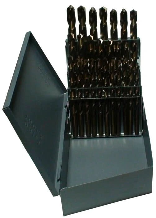 26 Piece Cobalt Jobber Length Drill Bit Set, A - Z, DWDCO Series - High Performance & Durable Cutting Tool | Drill America - Bayou Tool
