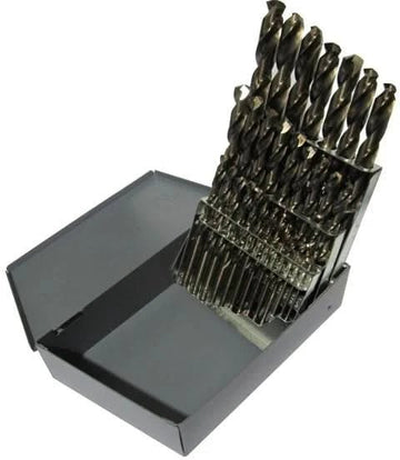 26 Piece Cobalt Split Point Stub Drill Bit Set, A - Z - High Performance & Durable Cutting Tool | Drill America - Bayou Tool