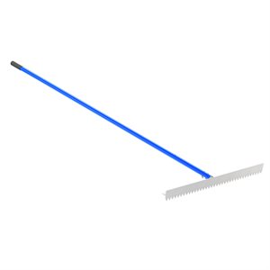 Bon 28-139 Lute Rake T Connector Sharp Tooth 36" - 8 Foot Handle  | Roofing Tool for Pros