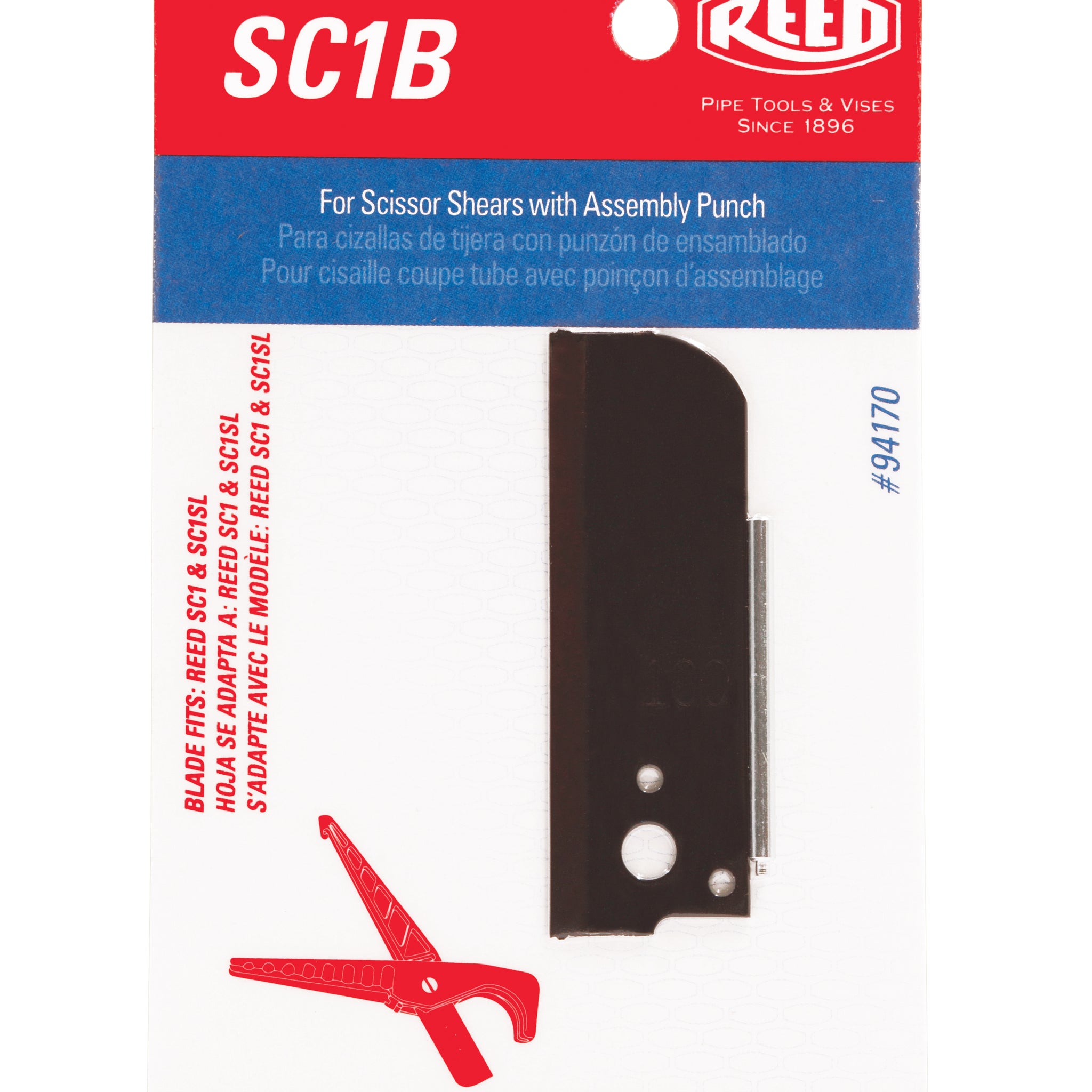 REED Sc1B Blade  Compatible Fit for Reed Tool Maintenance by Reed Mfg - Pipeline Tool