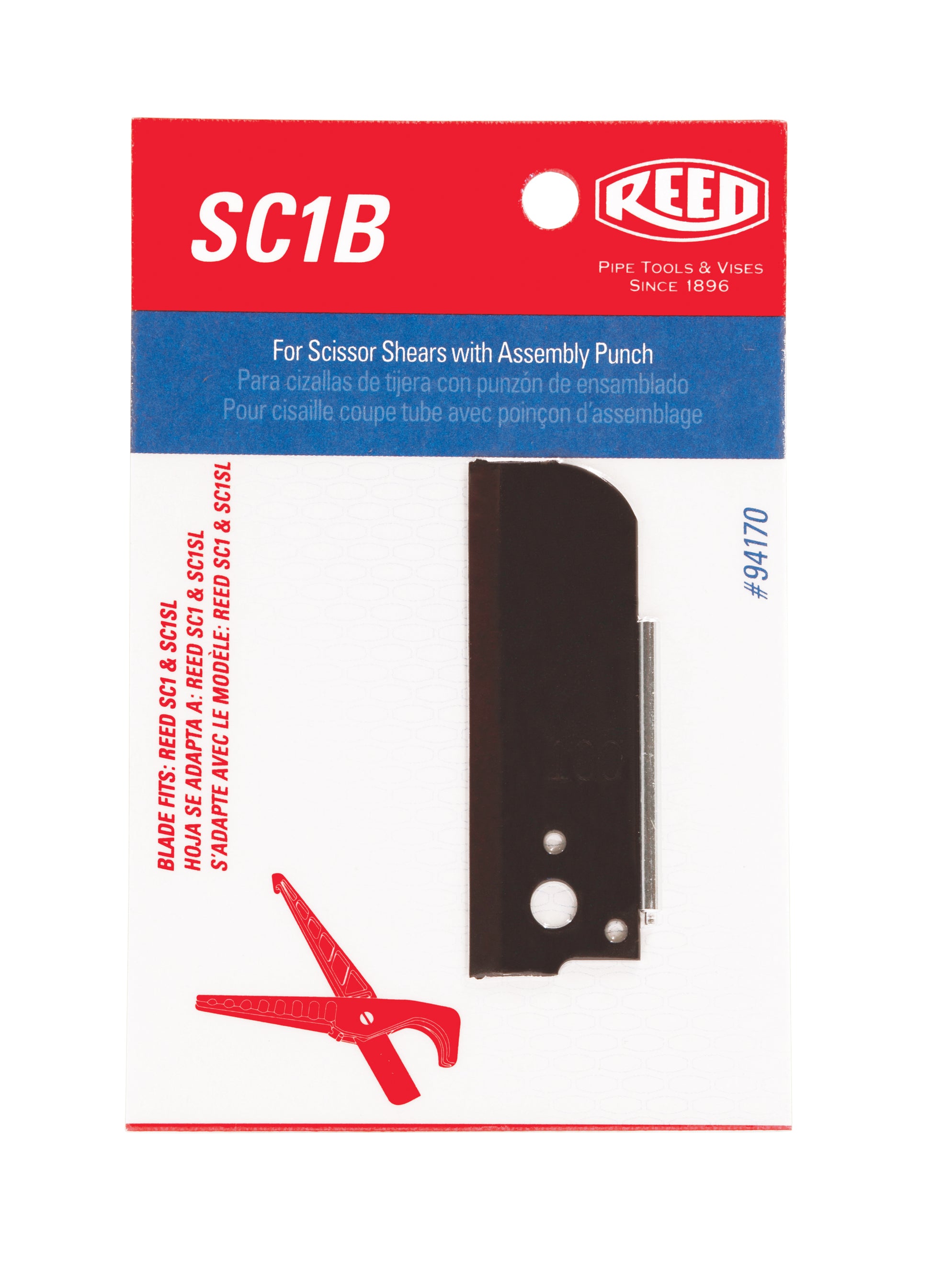 REED Sc1B Blade  Compatible Fit for Reed Tool Maintenance by Reed Mfg - Pipeline Tool