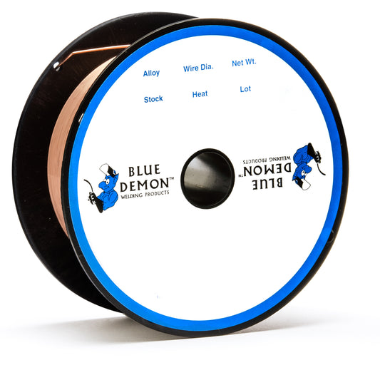 ER70S-6 0.030" MIG Welding Wire by Blue Demon – Precision Wire for Thin Metal Welding