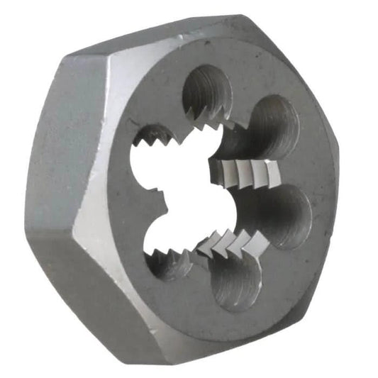3 - 1/4" - 8 UNS Carbon Steel Hex Die 8 Pitch - High Performance & Durable Cutting Tool | Drill America - Bayou Tool