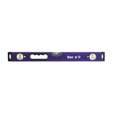 Bon 34-340 Aluminum Box Level - Heavy Duty - 24" | Layoutt Tool for Pros