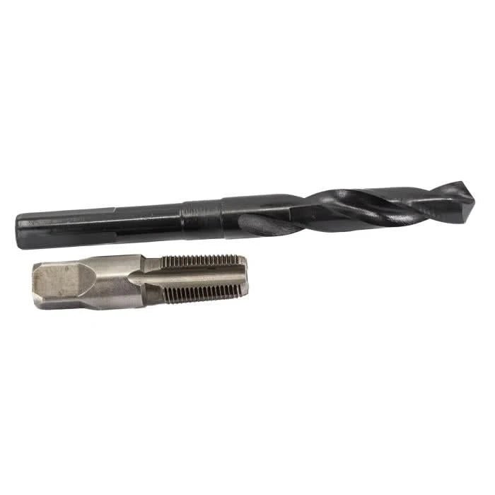 3/8" Carbon Steel NPT Pipe Tap and 37/64" HSS Drill Bit Kit - High Performance & Durable Cutting Tool | Drill America - Bayou Tool