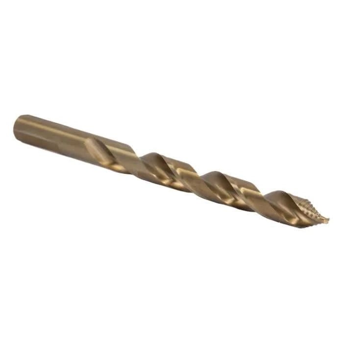 3/8" Stepped Point Cobalt Drill Bit with 3 - Flat Shank - High Performance & Durable Cutting Tool | Drill America - Bayou Tool