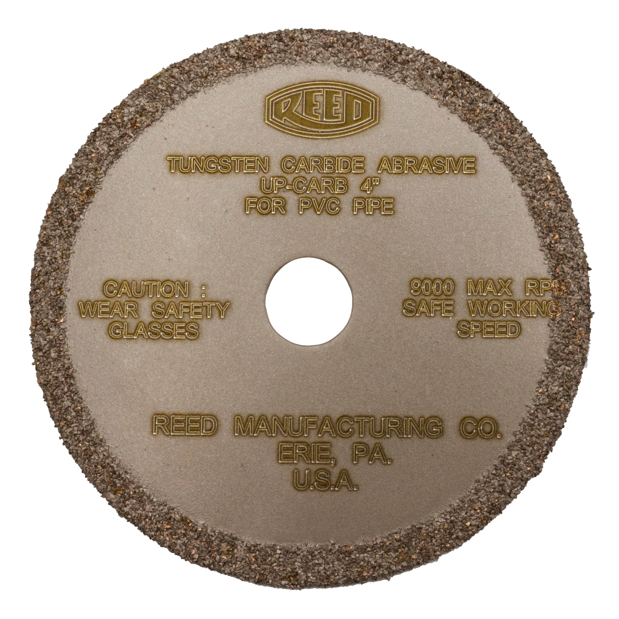 REED Upcarb4" Upc Cutting Blade 6-8In Pvc  OEM-Grade Part for Jaw and Crosshead Assemblies by Reed Mfg - Pipeline Tool