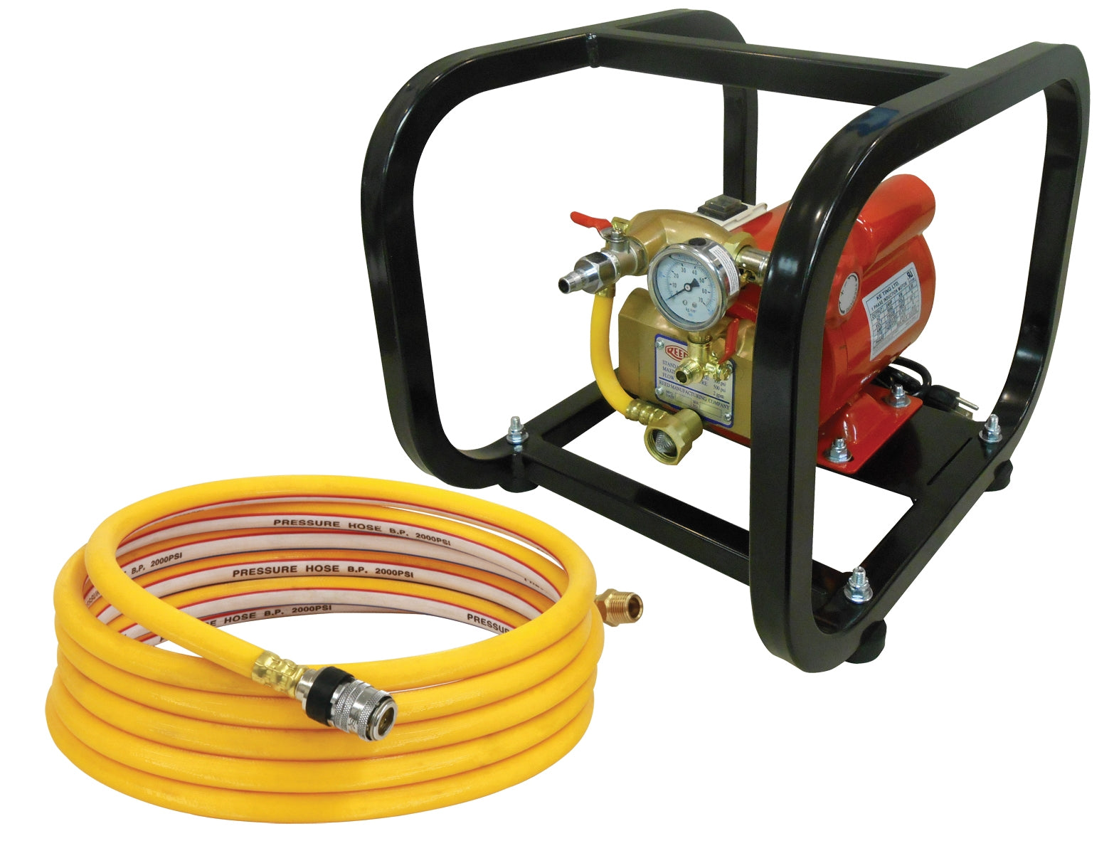 REED Test Pump W/ Cage  Designed for PVC Pipe Cutting and Maintenance by Reed Mfg - Pipeline Tool