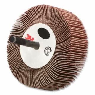 3M™ Flap Wheel 244D - 3", 80 Grit, 20,000 RPM (Box of 10) - Bayou Tool
