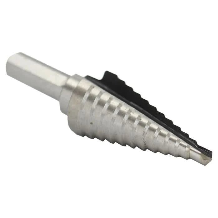 4 HSS Step Drill Bit (3/16" - 7/8" by 1/16") - High Performance & Durable Cutting Tool | Drill America - Bayou Tool
