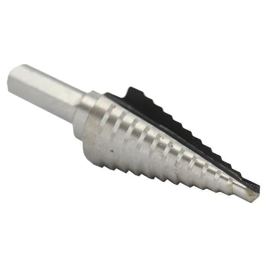 4 HSS Step Drill Bit (3/16" - 7/8" by 1/16") - High Performance & Durable Cutting Tool | Drill America - Bayou Tool