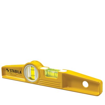 Bon 43-164 Stabila 25100 Die-Cast Torpedo 2 Vial, Magnetic 10" Level | Layoutt Tool for Pros