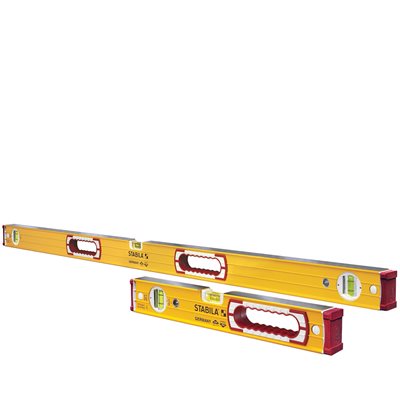 Bon 43-221 Stabila 37816 Type 196 48"/16" With Handholes Level Set | Layoutt Tool for Pros