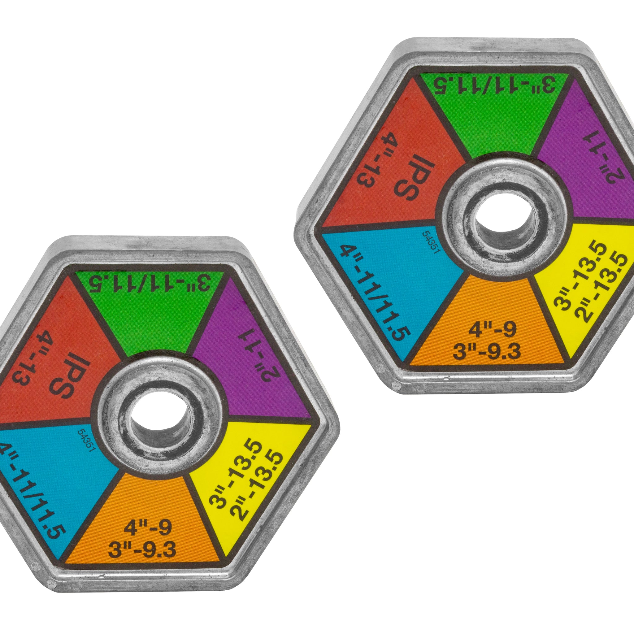 REED Pes4Db Color Coded Stops -2/Pk  Designed for Use in Brass Coupling and Threaded Pipework by Reed Mfg - Pipeline Tool