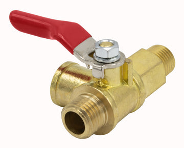 REED Ehtp500, 1/4" 3-Way Valve  Essential Fitting for Rigging, Repair, and Installation Tasks by Reed Mfg - Pipeline Tool