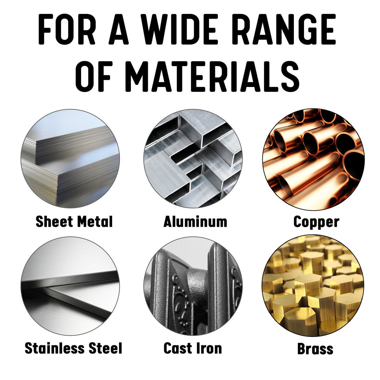 5 Piece Set with 2" Depth of Cut - nACo (Nano - Composite) Coated Blue Annular Cutter - High Performance & Durable Cutting Tool | Drill America - Bayou Tool