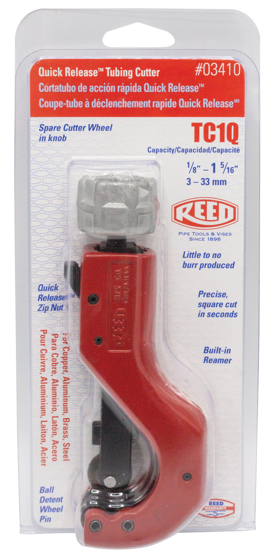REED Tc1Q Tubing Cutter  Durable Fit for Maintenance and Field Repair Applications by Reed Mfg - Pipeline Tool