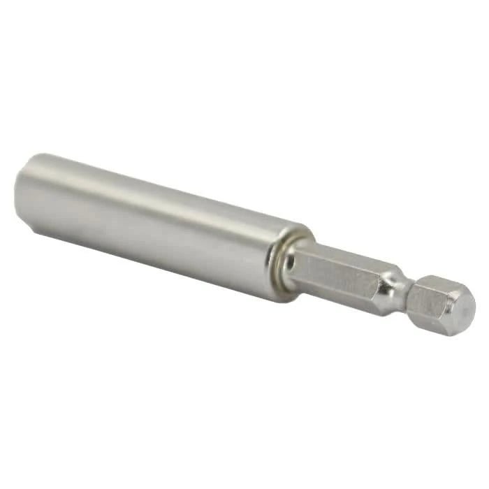 6" Long Stainless Steel Magnetic Bit Holder with Ring - High Performance & Durable Cutting Tool | Drill America - Bayou Tool