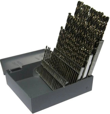 60 Piece HSS Black Oxide Stub (Screw Machine) Split Point Drill Bit Set, D/ASP, 1 - 60 - High Performance & Durable Cutting Tool | Drill America - Bayou Tool