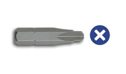6.00mm X 1 - 1/8" BNAE Insert Bit with 1/4" Hex Shank - High Performance & Durable Cutting Tool | Drill America - Bayou Tool