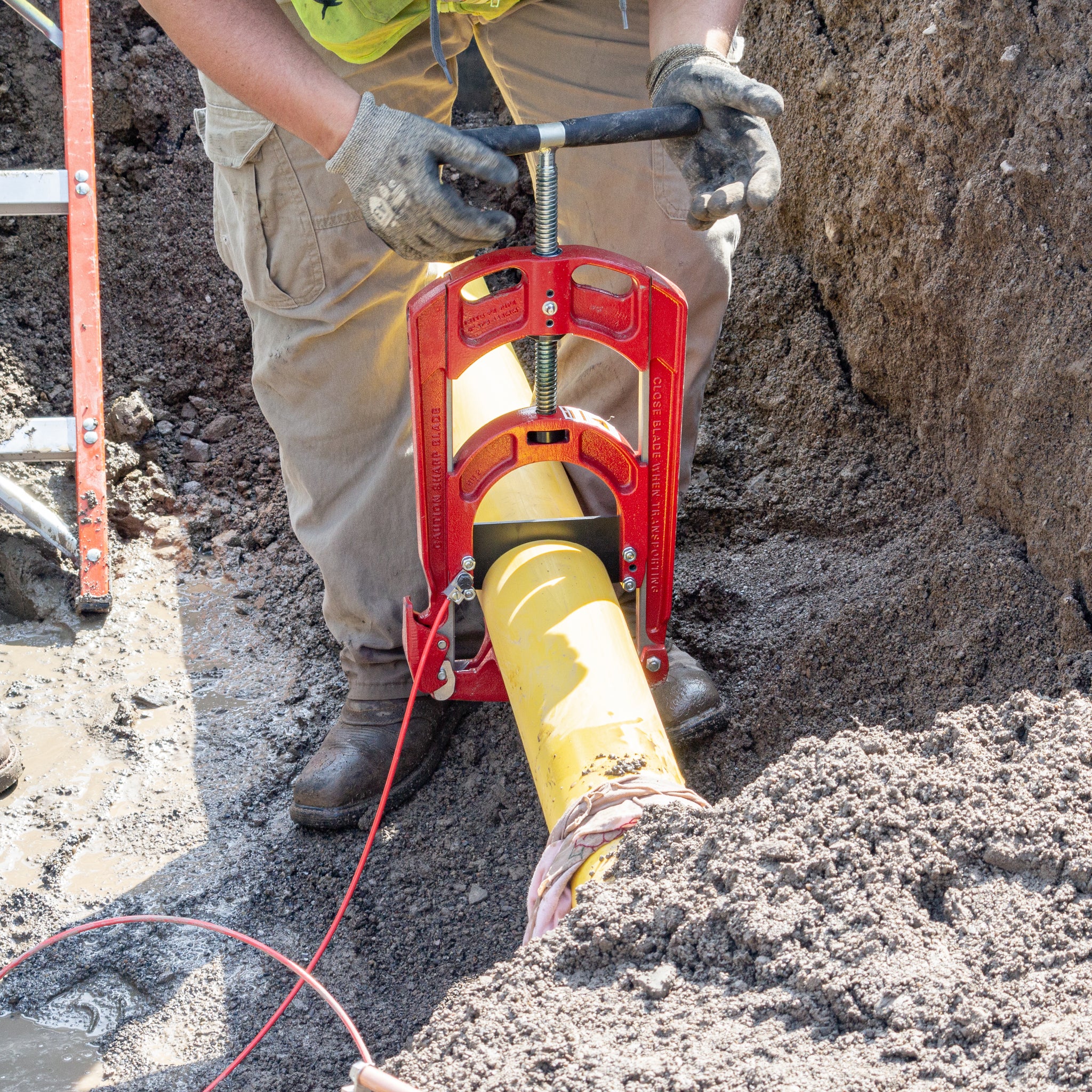 REED Hpf4414"-4" Collar  Heavy-Duty Fastener for Machine and Fixture Use by Reed Mfg - Pipeline Tool