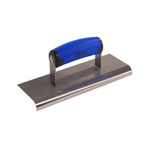 Bon 62-454 Edger - Stainless Steel 9" X 3" - 1/2" Radius X 5/8" Lip Comfort Grip Handle 9" long x 3" wide edger | Concrete Tool for Pros
