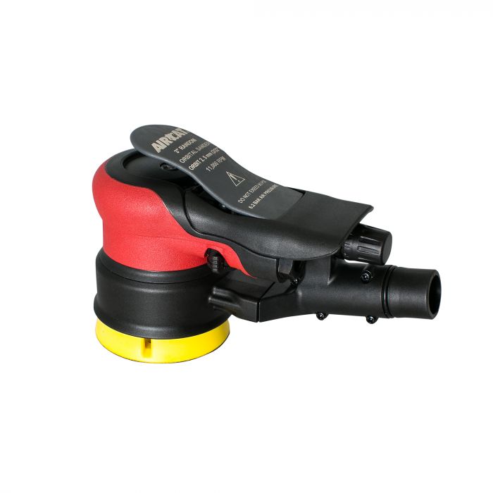 Aircat - 3" Central Vacuum Palm Sander 3/16" Orbit