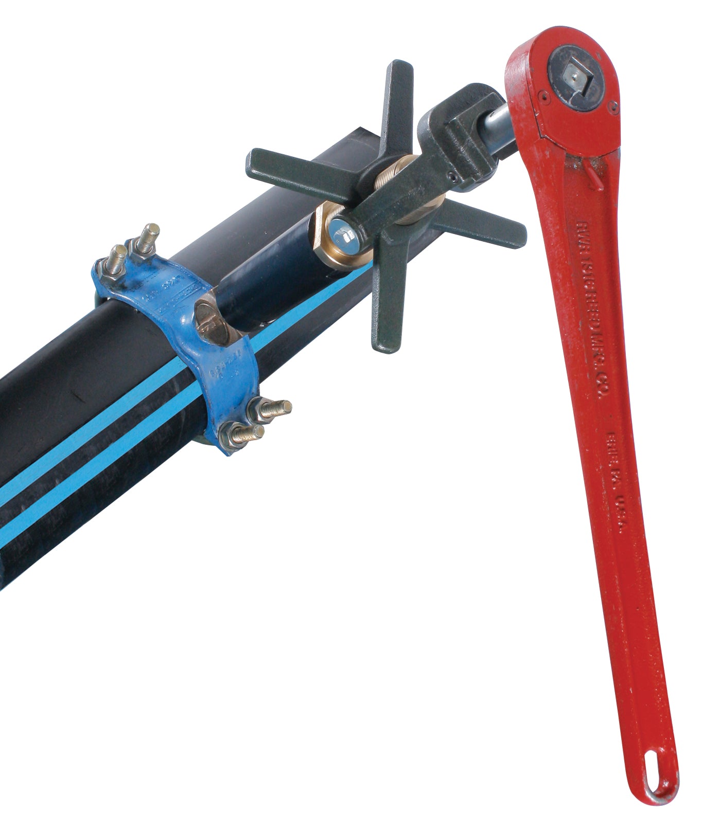 REED Sleeve Extension - Awwa Lrg Corps  Precision Component for Brass and Bronze Pipe Connections by Reed Mfg - Pipeline Tool