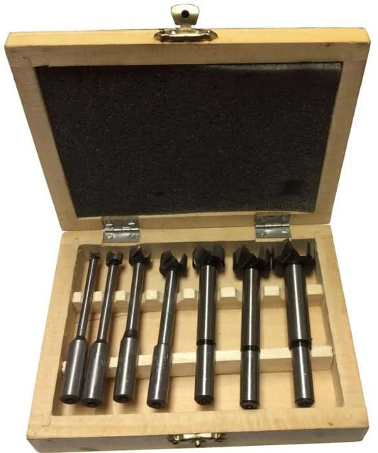 7 Piece Forstner Drill Bit Set - High Performance & Durable Cutting Tool | Drill America - Bayou Tool