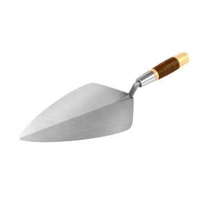 Bon Pro Plus 72-435 Brick Trowel - Carbon Steel Wide London 10" L Handle Precision ground for balance | Masonry Tool for Pros
