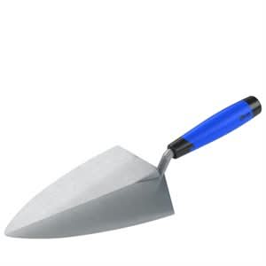 Bon Keystone 72-639 Brick Trowel Forged 10"Philadelphia Comfort Handle Will not weaken or crack | Masonry Tool for Pros