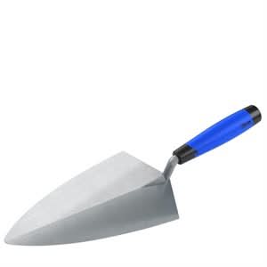Bon Keystone 72-649 Brick Trowel Forged 11" Philadelphia Comfort Handle Will not weaken or crack | Masonry Tool for Pros