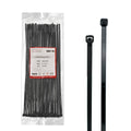 8 - Inch Heavy - Duty Zip Ties | 50 lb Strength | UV & Weather Resistant | Industrial - Grade Nylon - Bayou Tool