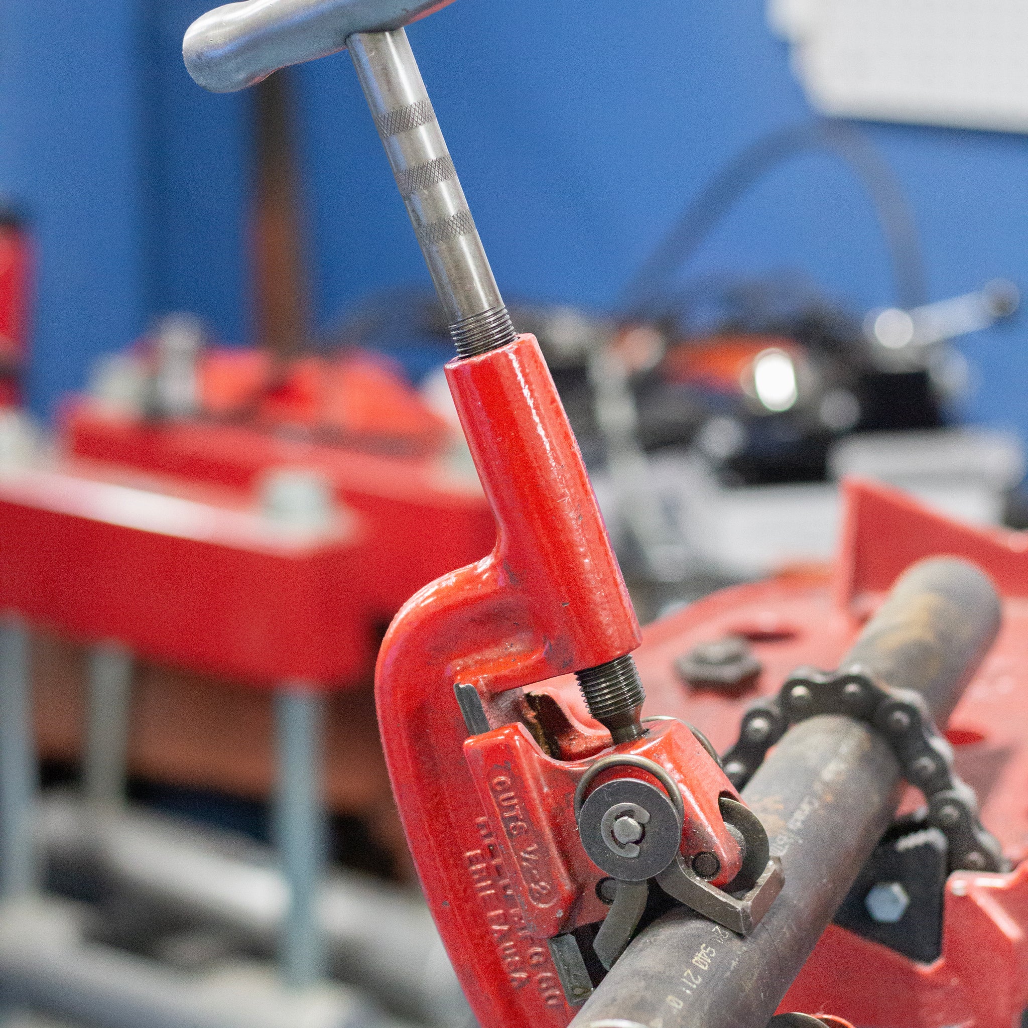 REED 2-4Wg Pipe Cutter W/Guides  OEM Part for Pipe Tool Systems and Assembly by Reed Mfg - Pipeline Tool