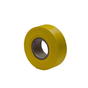 Bon 84-839 Flagging Tape - Yellow  300 ' X 1 3/16" - (12/Pkg) | Layoutt Tool for Pros