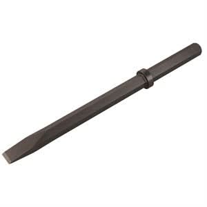 Bon 84-966 Narrow Chisel  1-1/8" Wide 1-1/8" Hex  6" Shank 14" under collar | Hardscape Tool for Pros