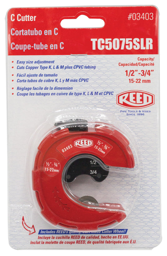 REED TC5075SLR 1/2" And 3/4 " Adjustable  Industrial Replacement Part for Pipe and Frame Units by Reed Mfg - Pipeline Tool