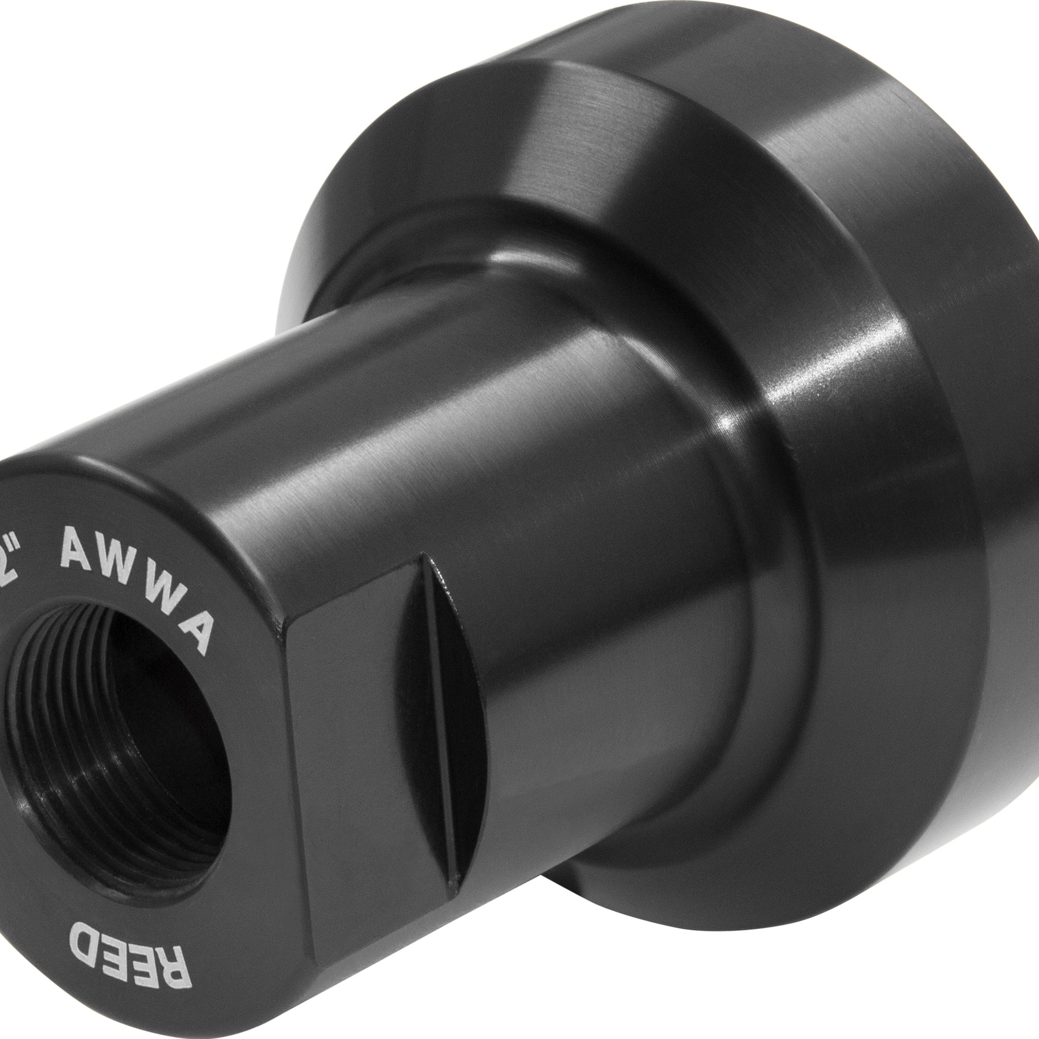 REED 2" Awwa Corp Adapter  Industrial-Grade Drill Head for Pipe Work by Reed Mfg - Pipeline Tool