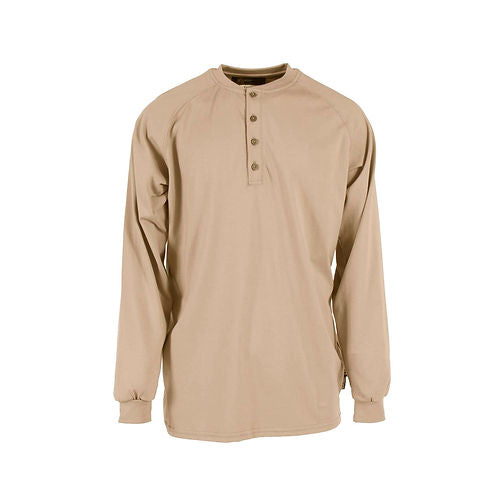 Stay Safe with Radians Neese Cotton FR Henley Shirt - Bayou Tool LA