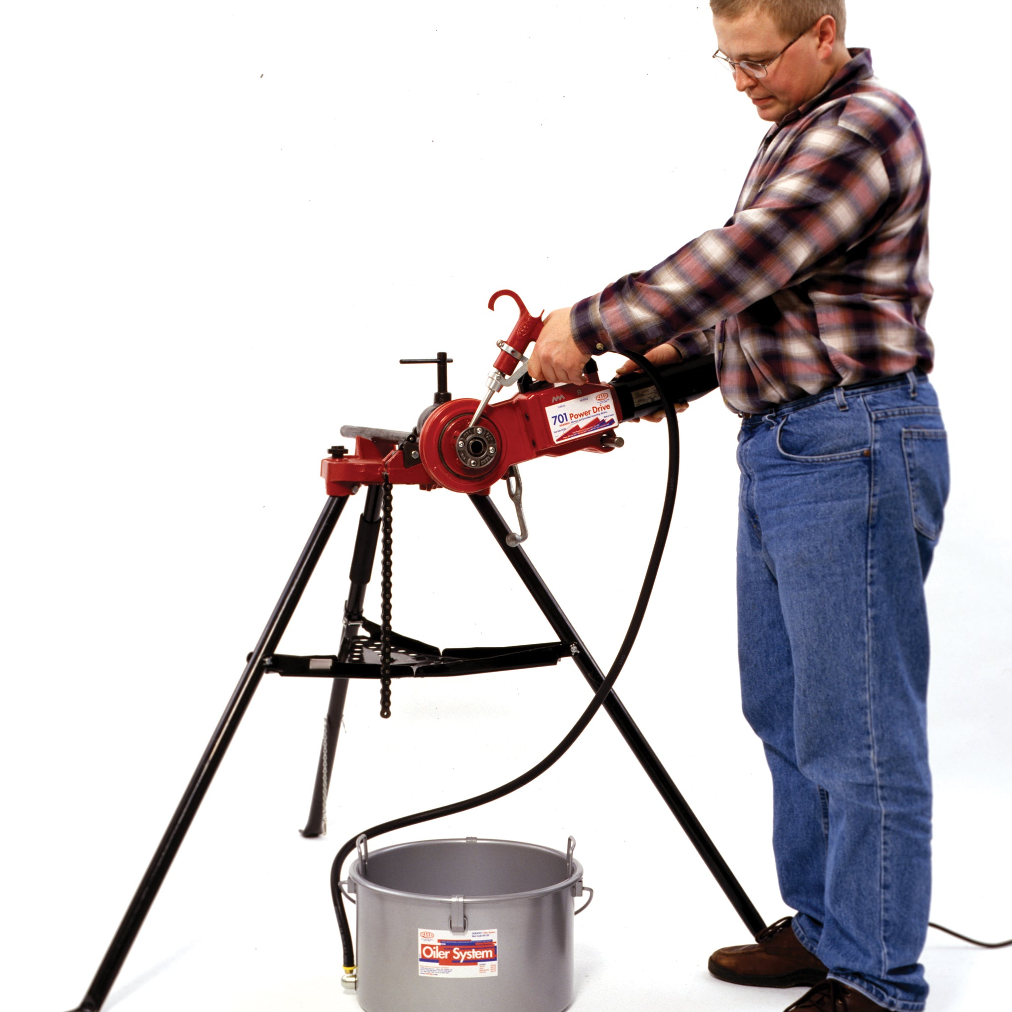 REED Oiler 13" Dia.  Built for AWWA Standard Pipe Service by Reed Mfg - Pipeline Tool