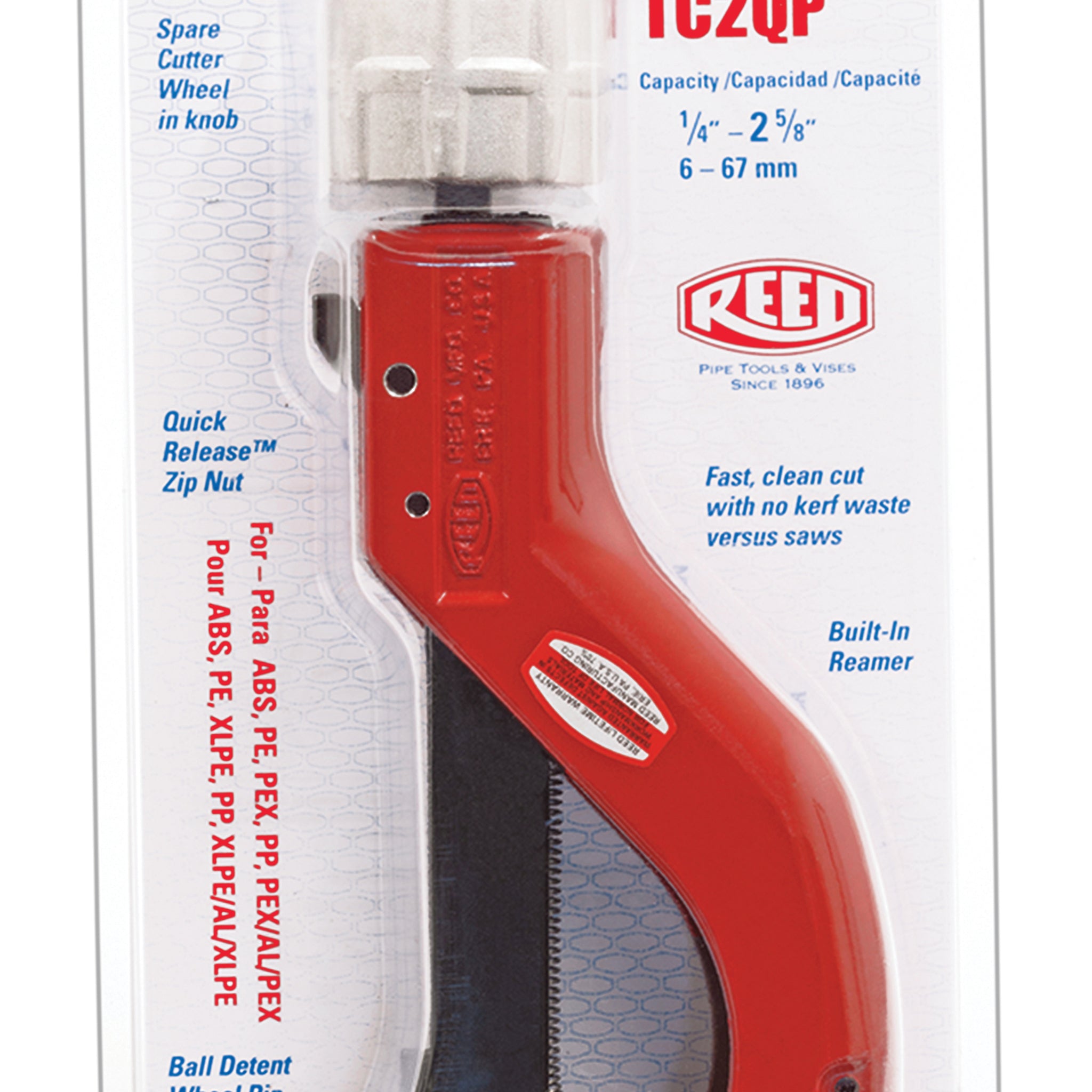 REED Tc2Qrp Tc2Q Roller Pin  Reinforced Part for Industrial Tool Systems by Reed Mfg - Pipeline Tool