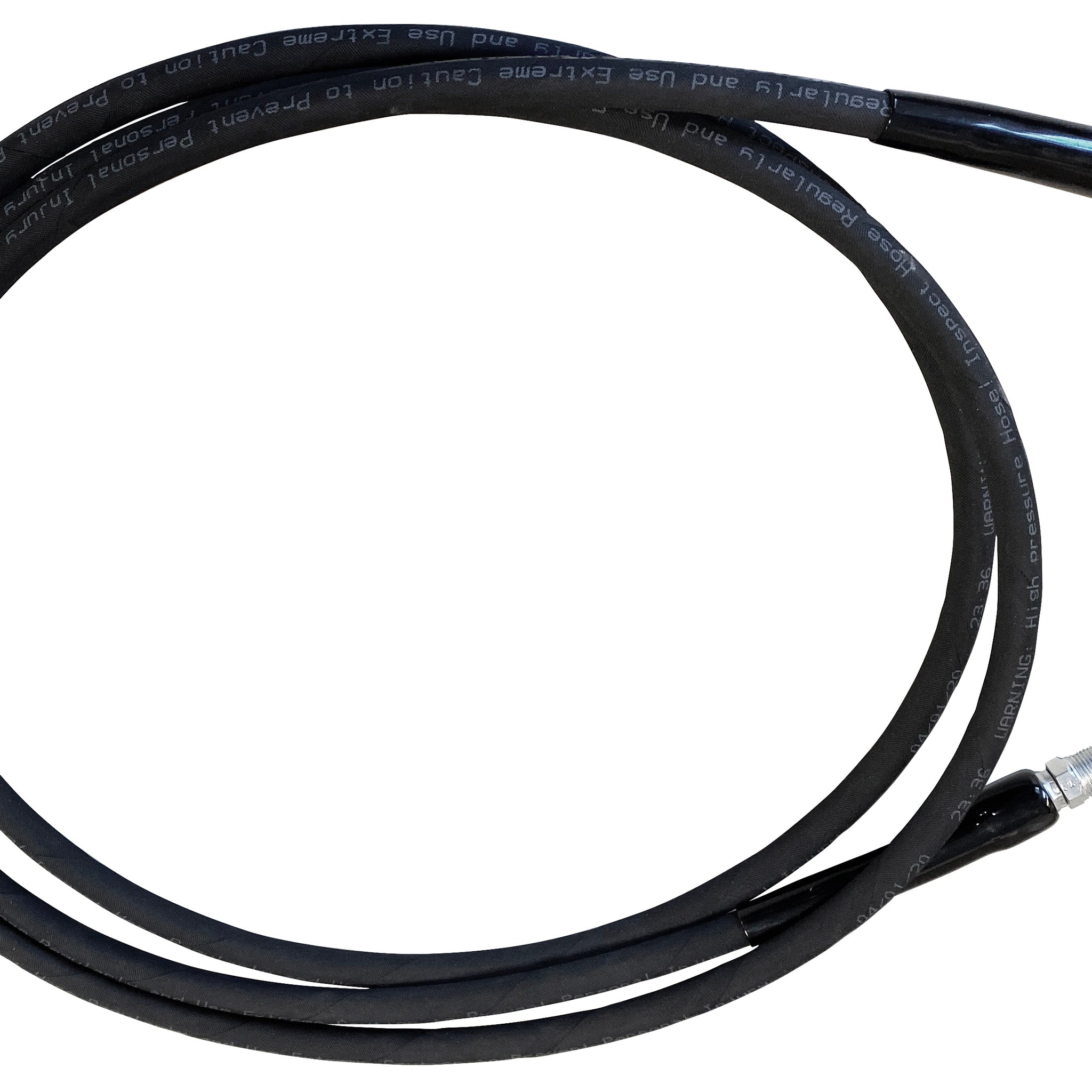 REED Hyd Hose Assembly 3/8" Npt 10" Ksi 1"  Precision Component for Tool Repair and Maintenance by Reed Mfg - Pipeline Tool