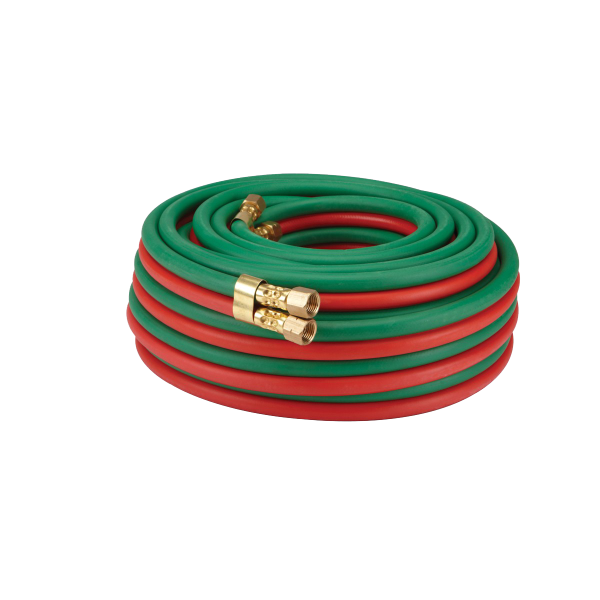 TECHNIWELD 1/4" x 25' Twin Hose - Grade R, Durable Welding Hose