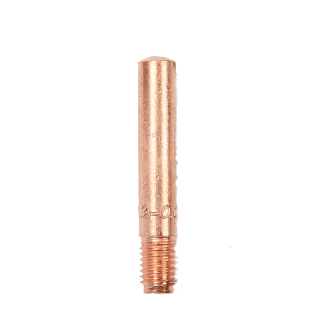 Techniweld MIG 14-35 Copper Contact Tips – .035" Contact Tips for Precision MIG Welding (25 Pack)