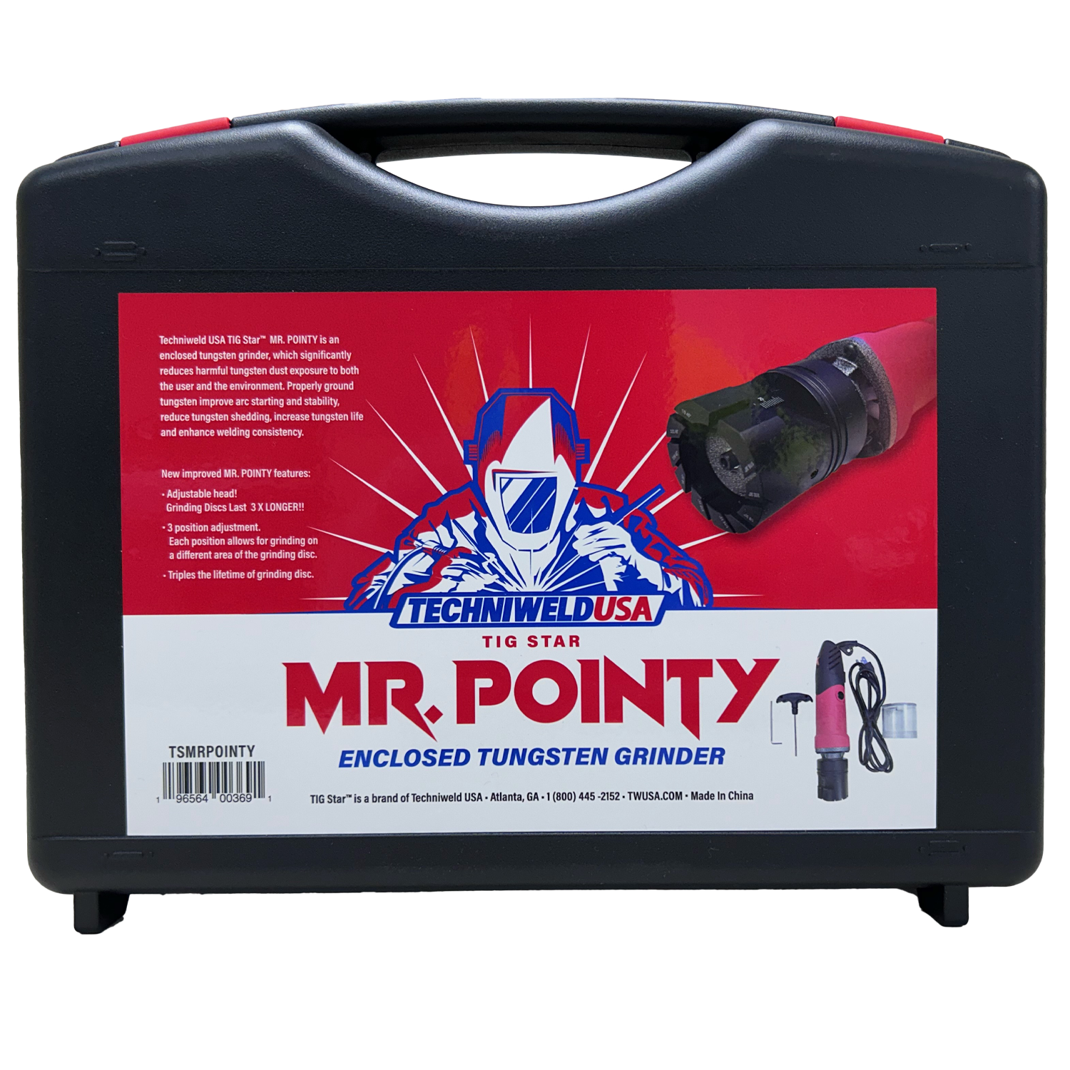 Tig Star “Mr. Pointy” Tungsten Grinder – Cordless Rechargeable Precision Sharpener