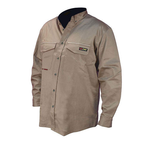 Radians - VolCore Long Sleeve Button Down FR Shirt - Beige