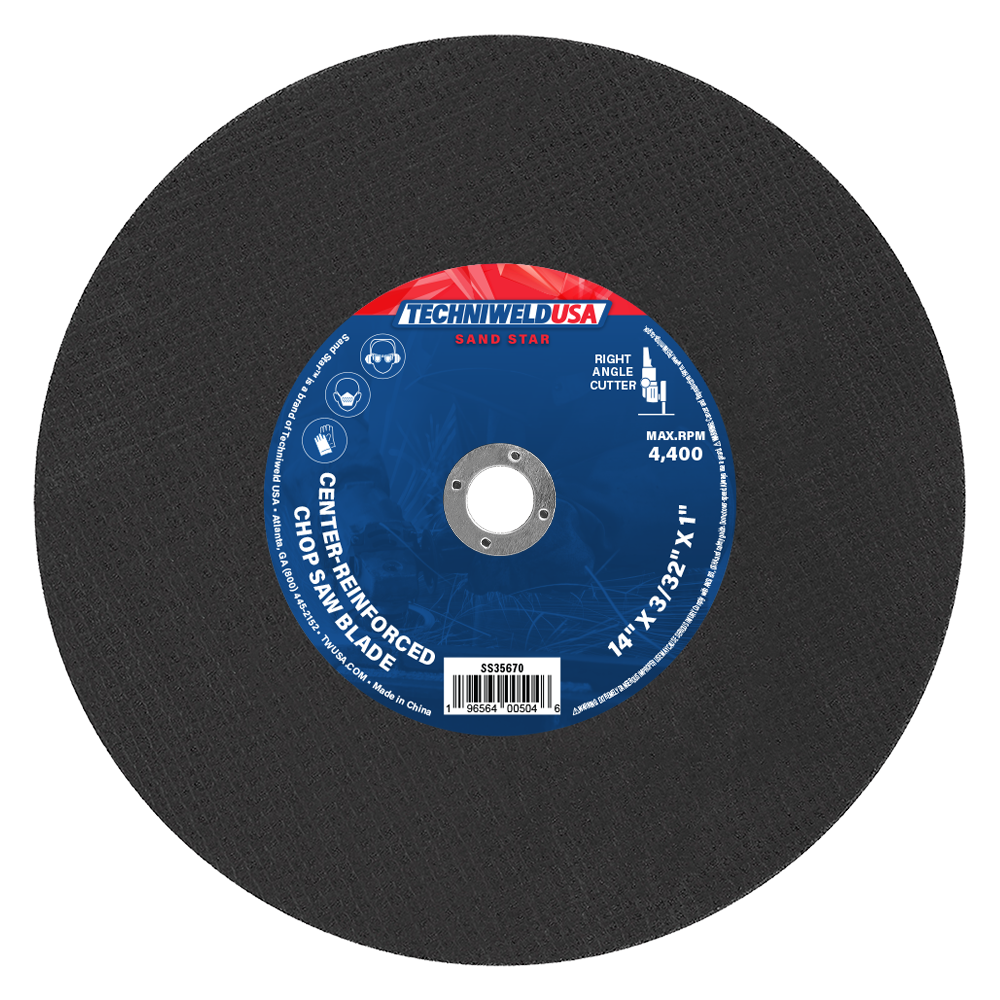 Techniweld Sand Star Center-Reinforced Chop Saw Blade