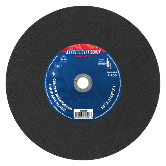 Techniweld Sand Star Center-Reinforced Chop Saw Blade