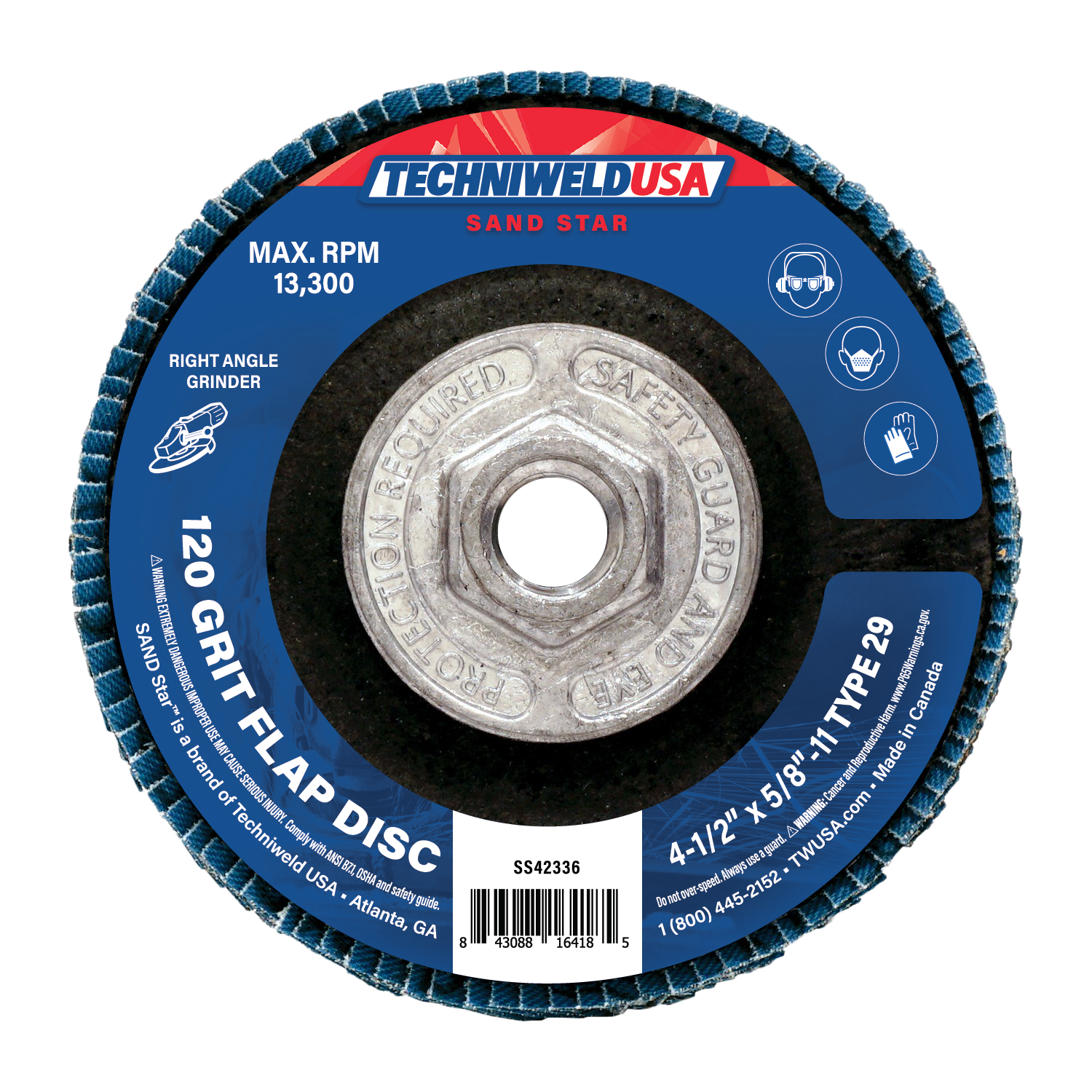 SS42336 type 29 flap disc